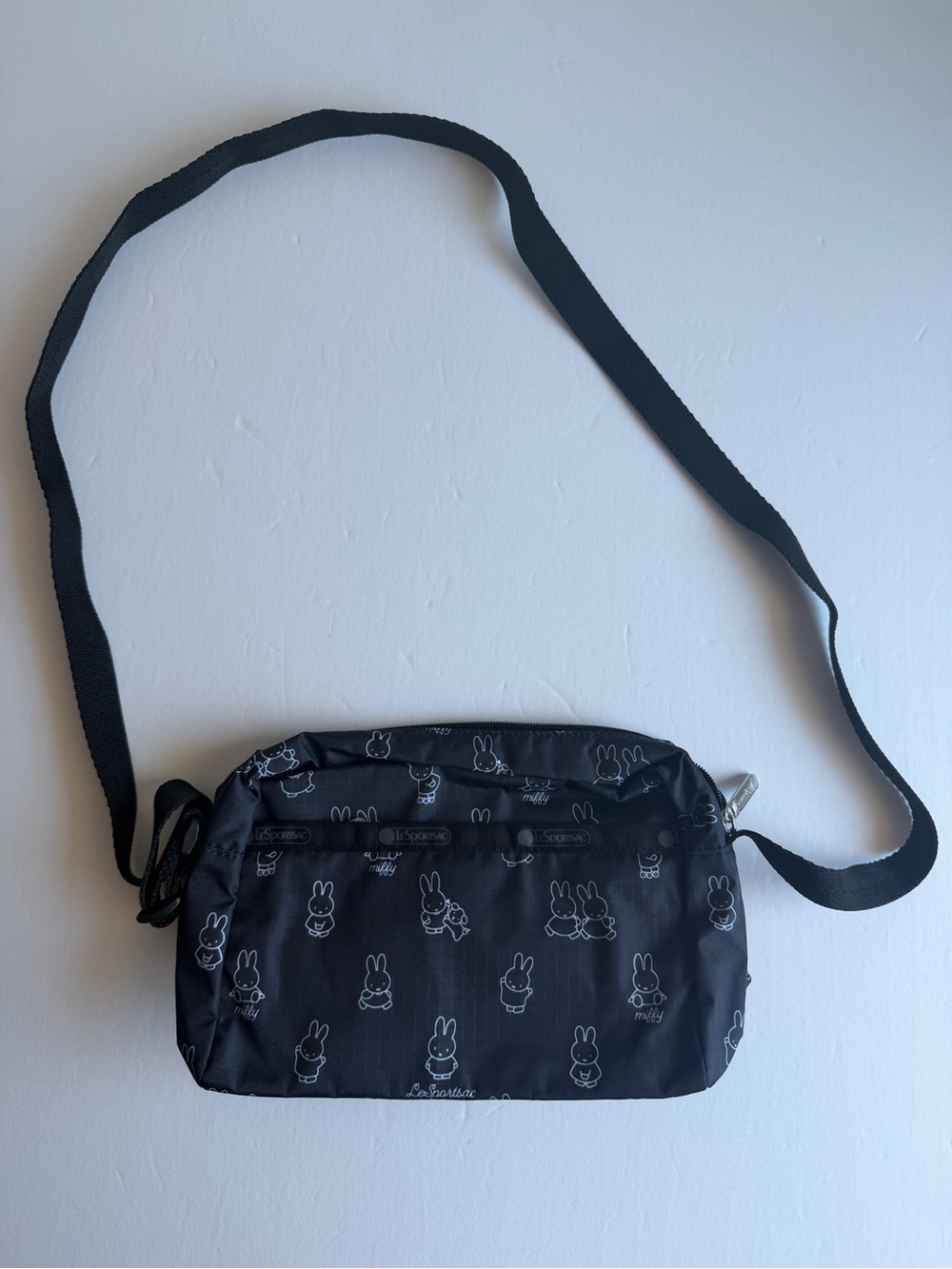 Lesportsac Daniella Crossbody Miffy Black Stencil